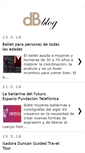 Mobile Screenshot of danzaballetblog.com